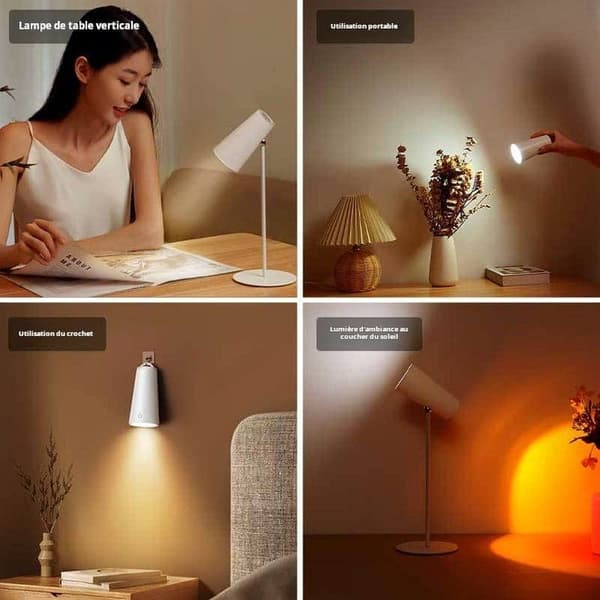 OBOSOE Bordslampa/Skrivbordslampa - LED-lampa-Stämningsbelysning/omgivande belysning