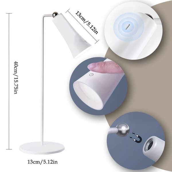 OBOSOE Bordslampa Magnetisk/ Skrivbordslampa - LED-lampa