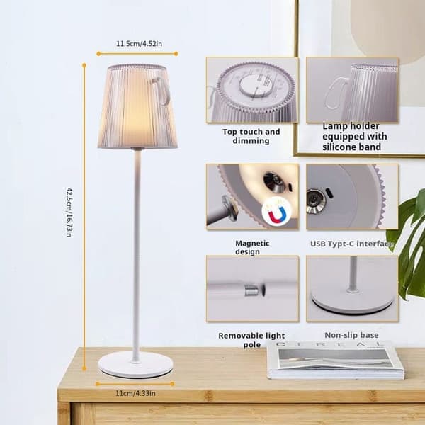 OBOSOE RGB Bordslampa Magnetisk/ Skrivbordslampa - LED-lampa