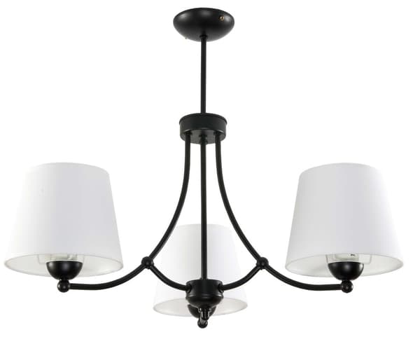 Taklampa svart AUGUSTO 11-672