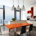 Miniatyrbild 3 av 6: Industriell loftlampa svart TARIS 14-502