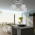 Miniatyrbillede 2 af 5: Loftlampe med forkromet krystalskærm PAULA 14-100