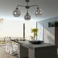 Miniatyrbild 2 av 6: Taklampa industriell loft svart ROGER 13-782