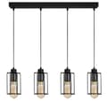 Miniatyrbillede 1 af 6: Lampe, hængende, loft, industriel, loft, sort, INGRID, 14-351