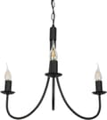 Miniatyrbild 1 av 6: Traditionell taklampa, ljusstake, svart, LUMEN NEGRO 14-882