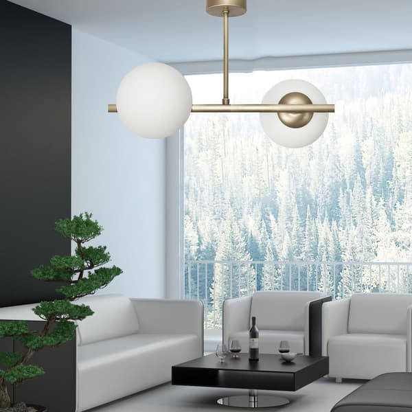 TAKHÄNGANDE LAMPA LJUSKRONOR GLASSKÄRMAR BOLLAR E14 LED TITAN PATINA 14-908