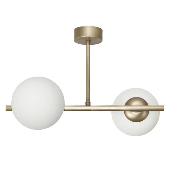 TAKHÄNGANDE LAMPA LJUSKRONOR GLASSKÄRMAR BOLLAR E14 LED TITAN PATINA 14-908