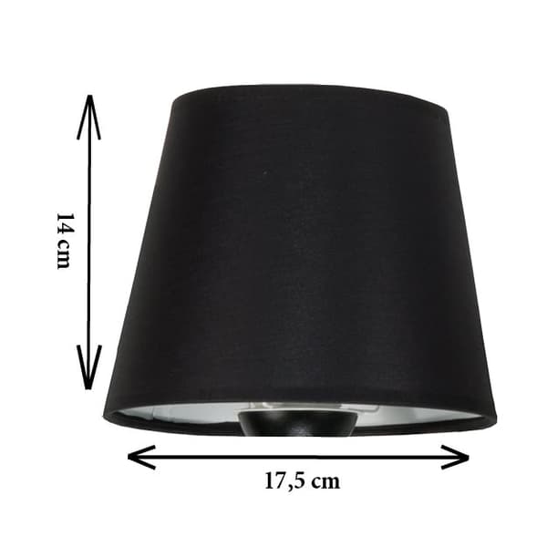 Krom pendellampa med vit skärm DAGMA NEGRO 14-739