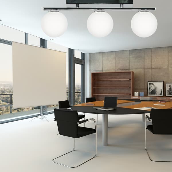 TAKLAMPA TAKLAMPA KROM GLASLAMPA KULL LED E14 FOREST 13-492
