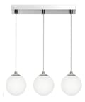 Miniatyrbillede 1 af 6: Lofthængende lampe, glaslampe, kugle, LED E14, PELOTE 14-392