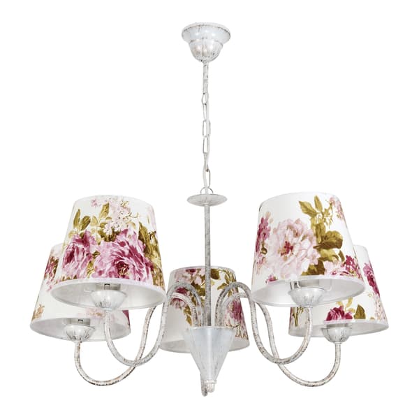 TAKLAMPA, LJUSKRONASKÄRMA ROSE LED E27 IZA 12-180