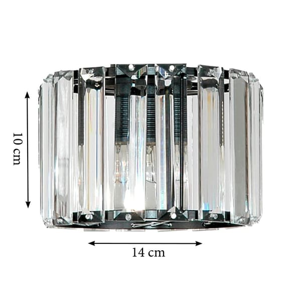 SORT HÆNGENDE LOFTSLAMPE MED GLASSKÆRM OMENA 14-958