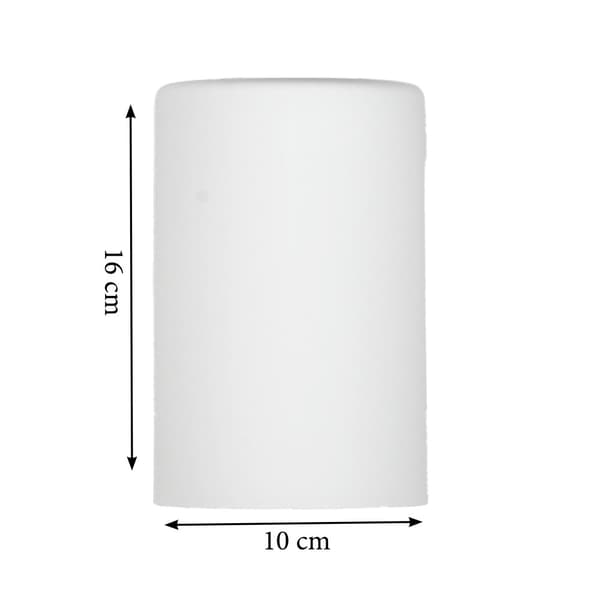 SVART HÄNGANDE TAKLAMPA MED VIT GLASSKÄRM LOYD BIANCO 15-065