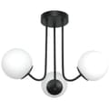 Miniatyrbillede 1 af 6: Loftlampe, sort, hvid, hængende lampe, 15-192 GOSTI
