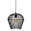 Miniatyrbillede 4 af 4: Loftslampe Atmosphera Jena Sort 40W Metal (26 x 26 x 25 cm)