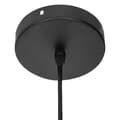 Miniatyrbillede 2 af 4: Loftslampe Atmosphera Jena Sort 40W Metal (26 x 26 x 25 cm)