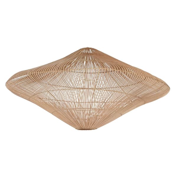 Lampskärm Home ESPRIT Naturell Bambu 120 x 120 x 60 cm