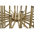 Miniatyrbild 5 av 7: Taklampa Home ESPRIT Gyllene Metall Stål 74 x 74 x 138 cm