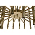 Miniatyrbild 6 av 7: Taklampa Home ESPRIT Gyllene Metall Stål 74 x 74 x 138 cm