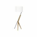 Miniatyrbillede 1 af 2: Gulvlampe DKD Home Decor Hvid Brun Sort Metal Hrast 50 W 220 V 54 x 52 x 145 cm
