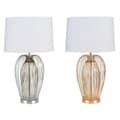 Miniatyrbillede 1 af 2: Bordlampe DKD Home Decor Metal Hvid 220 V 35 x 35 x 63 cm 50 W (2 enheder)
