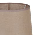 Miniatyrbillede 2 af 6: Bordlampe Beige Sølvfarvet Sækkelærred Keramik 60 W 220 V 240 V 220-240 V 26 x 26 x 49,5 cm