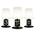 Miniatyrbillede 2 af 2: Bordlampe Securit Skilt 15,5 x 15,5 x 27,5 cm