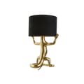 Miniatyrbillede 6 af 7: Bordlampe Home ESPRIT Sort Gylden Harpiks 50 W 220 V 31 x 28 x 50 cm (2 enheder)
