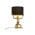 Miniatyrbillede 7 af 7: Bordlampe Home ESPRIT Sort Gylden Harpiks 50 W 220 V 31 x 28 x 50 cm (2 enheder)