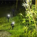 Miniatyrbillede 2 af 3: Solcellelampe Lumisky Grå