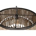 Miniatyrbillede 3 af 6: Loftslampe Home ESPRIT Brun Natur Træ Metal 50 W 61 x 61 x 117 cm