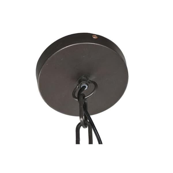 Loftslampe Home ESPRIT Brun Natur Træ Metal 50 W 61 x 61 x 117 cm