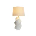 Miniatyrbillede 1 af 5: Bordlampe Home ESPRIT Hvid Porcelæn 50 W 220 V 36 x 36 x 61 cm 35 x 35 x 60 cm