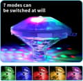 Miniatyrbild 1 av 7: OBOSOE Floating Bath Disco Lights - 7 lägen Led Bath Lights, färgförändrande undervattens Disco Light, Led Lights för pool och festdekoration