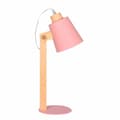 Miniatyrbild 4 av 4: Bordslampa DKD Home Decor Grön Rosa Naturell Trä Metall 50 W 220 V 18 x 20 x 45 cm 15 x 20 x 50 cm (2 antal)