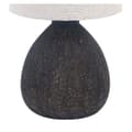 Miniatyrbild 2 av 2: Bordslampa Versa Svart Keramik 14 x 28 x 14 cm