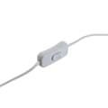 Miniatyrbild 3 av 4: Bordslampa Home ESPRIT Vit Papper Järn 50 W 220 V 30 x 30 x 53 cm