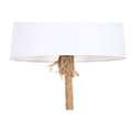 Miniatyrbild 2 av 5: Golvlampa Home ESPRIT Vit Brun Snöre 50 W 220 V 40 x 40 x 151 cm