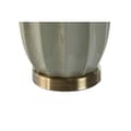 Miniatyrbild 4 av 6: Bordslampa Home ESPRIT Vit Grön Stengods 50 W 220 V 40 x 40 x 78 cm