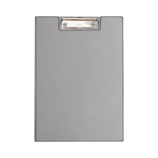 Urklipp med flik Kartong laminerat A4-format Silver
