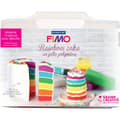 Miniatyrbild 1 av 3: Mallette för skapande av Rainbow Cake Fimo och tillbehör