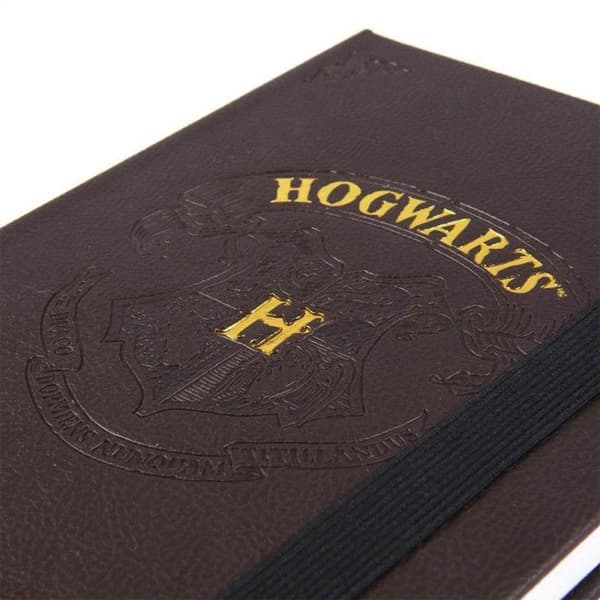 Sätt Harry Potter Anteckningsblock och Penna Poudlard Emblem