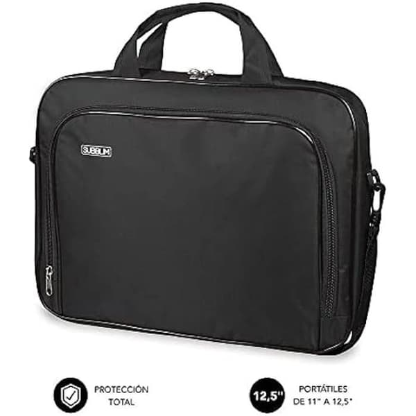 SUBBLIM SUB-LB-1OLB001, Unisex portfölj för vuxna, svart, PEQUEÑO