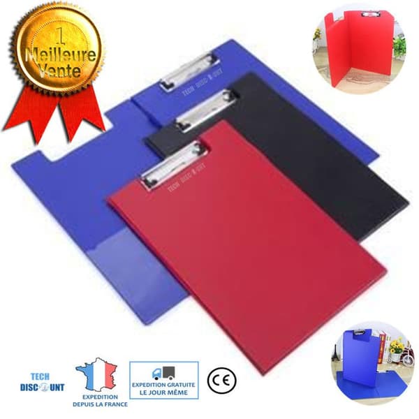 TD® Copy Holder 3 st Flap Copy Pad för A4-mapp med gångjärnslock
