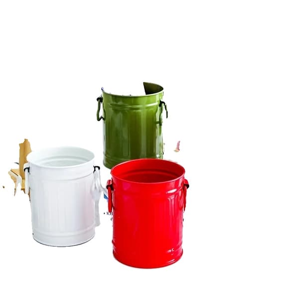 Färgglada Järnpennhållare, 4-Pack Design, Hållbar Metallkonstruktion,4-pack 4 färger