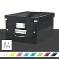 Miniatyrbild 2 av 4: Förvaringslåda - Leitz - Click &amp; Store - A4+ - Laminerad kartong - Svart