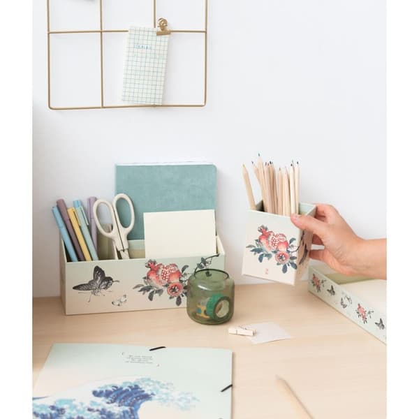 Japanese Art desk organiser