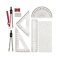 Miniatyrbild 3 av 4: Linex Skrivbordsset - 400154787 - Matematikset, Premium Geometry Set, 10 delar