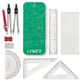 Miniatyrbild 1 av 4: Linex Skrivbordsset - 400154787 - Matematikset, Premium Geometry Set, 10 delar