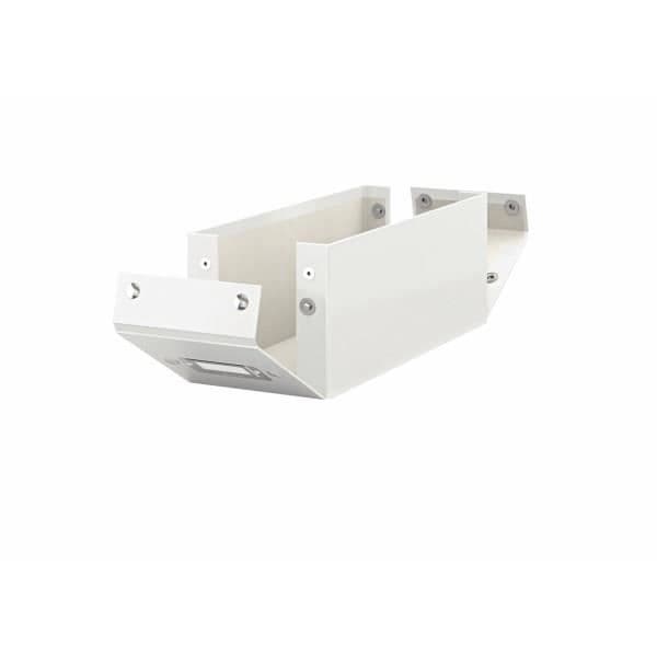 CD-förvaringsbox - LEITZ - Click & Store - Vit - Laminerad kartong - Mått 127x124x320 mm